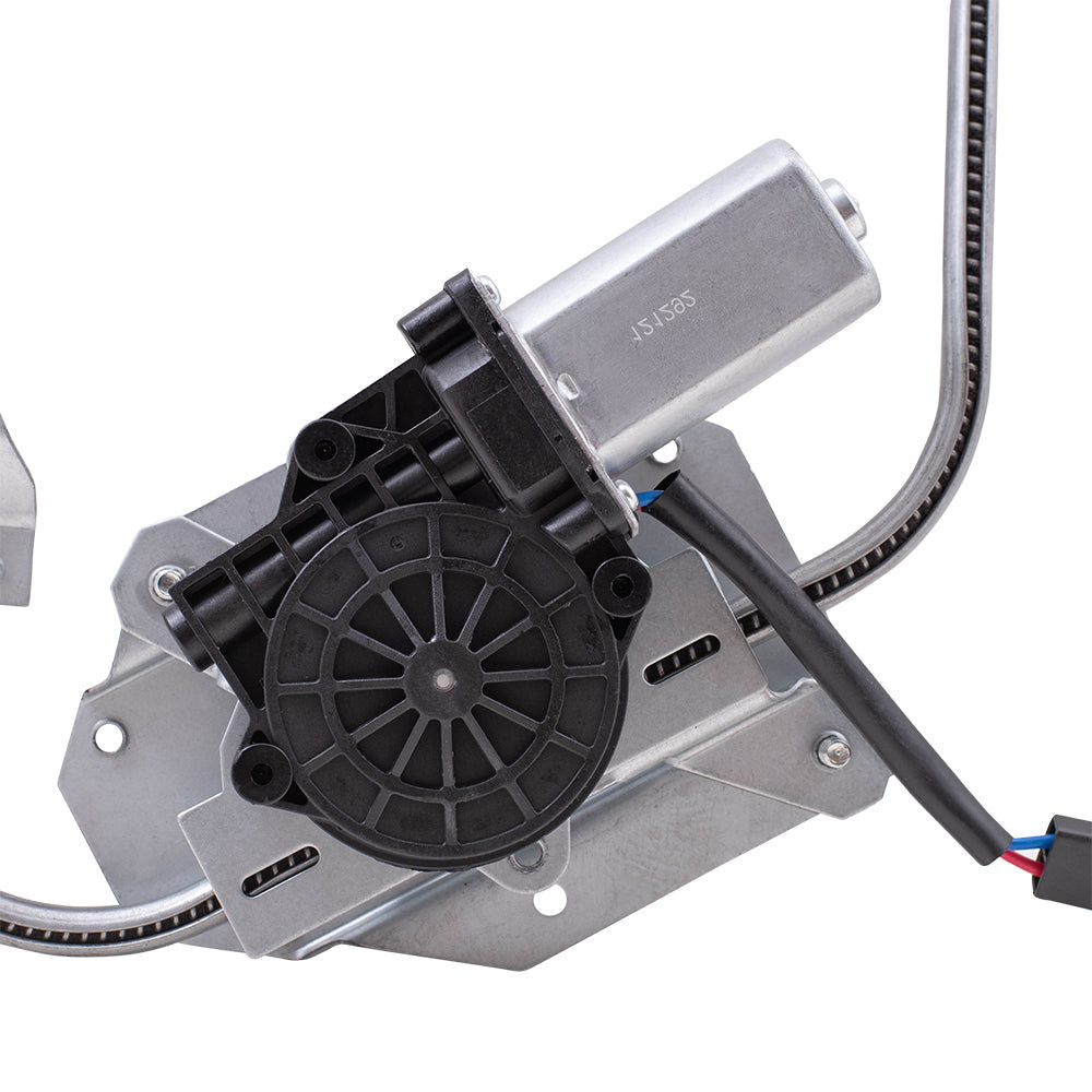 Front Driver Side Power Window Regulator with Motor Compatible with 2000-2007 Paystar & 2000-2007 9000 Series