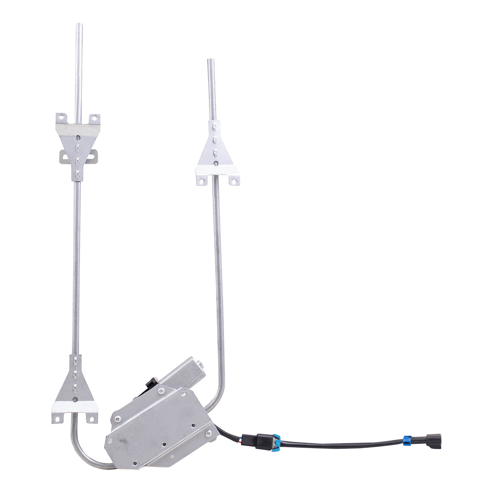 Front Passenger Side Power Window Regulator with Motor Compatible with 2000-2007 Paystar & 2000-2007 9000 Series