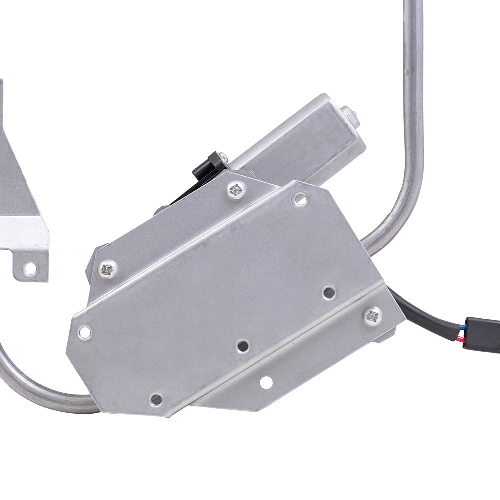 Front Passenger Side Power Window Regulator with Motor Compatible with 2000-2007 Paystar & 2000-2007 9000 Series