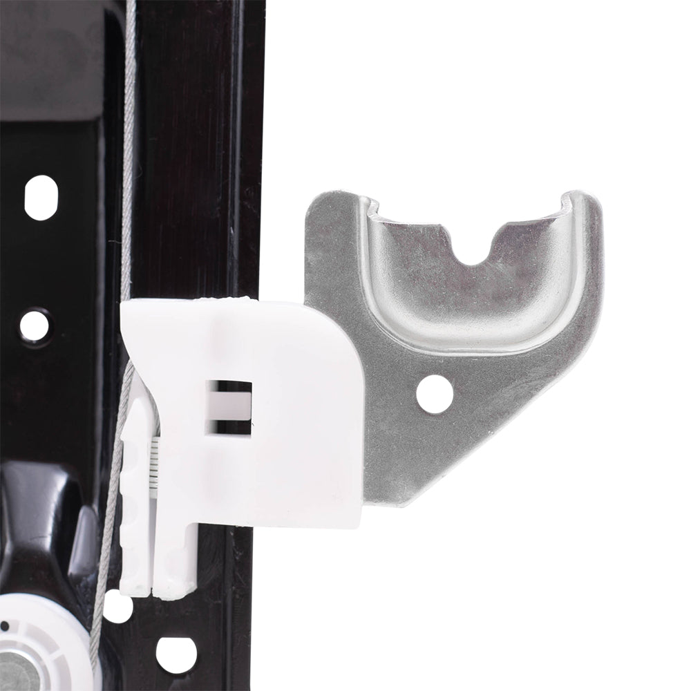 Part Rear Driver & Passenger Side Power Window Regulators Set Without Motor Sliding Compatible with 2008-2019 Dodge Grand Caravan