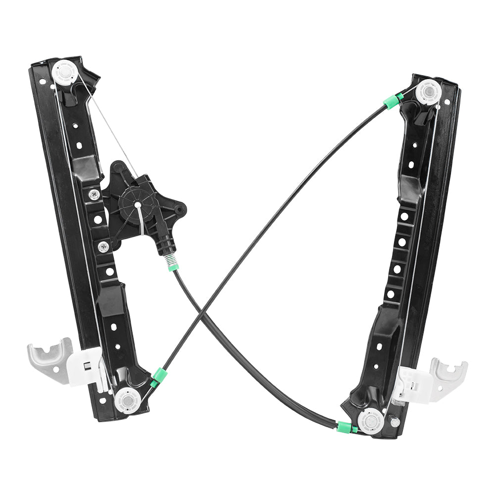 Part Rear Driver Side Power Window Regulator Without Motor Sliding Compatible with 2008-2019 Dodge Grand Caravan