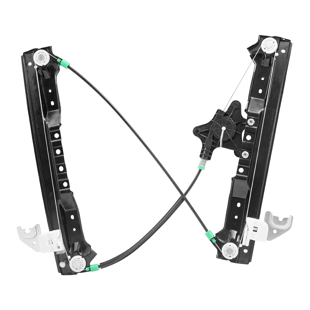 Part Rear Passenger Side Power Window Regulator Without Motor Sliding Compatible with 2008-2019 Dodge Grand Caravan