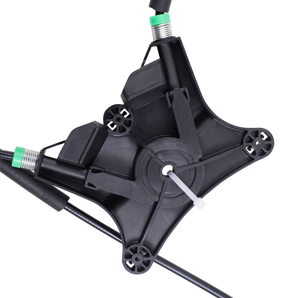 Rear Driver and Passenger Side Power Window Regulators Without Motor Set Compatible with 2011-2023 Durango