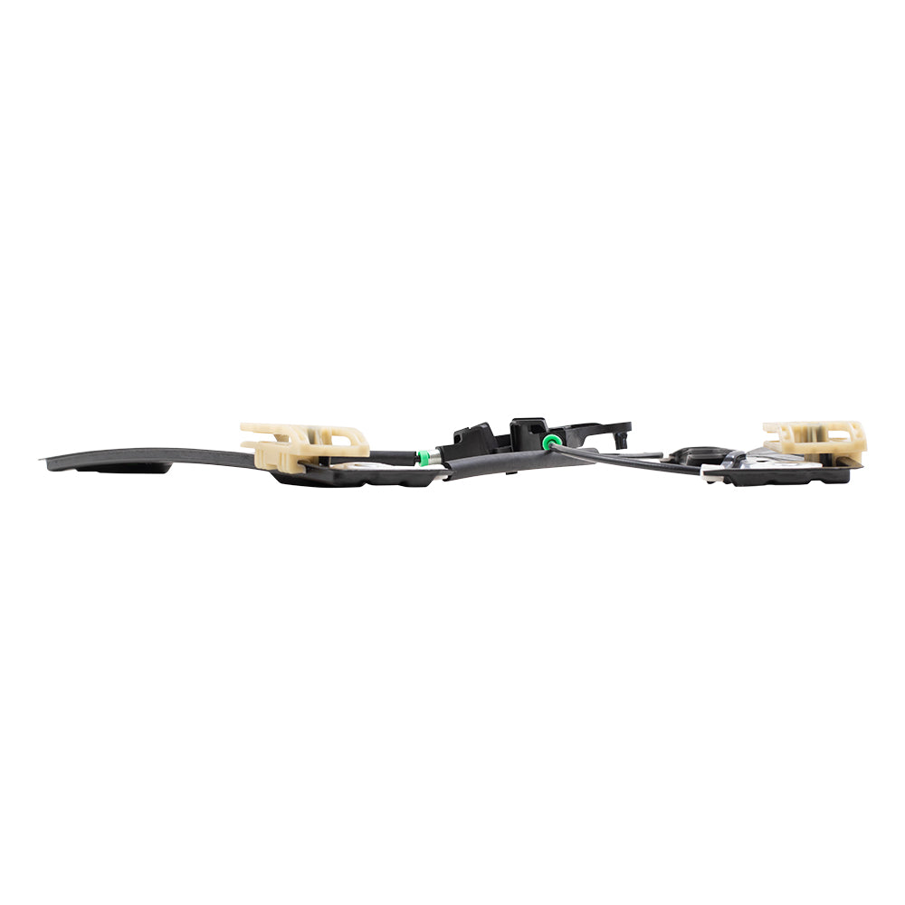 Rear Driver and Passenger Side Power Window Regulators Without Motor Set Compatible with 2011-2023 Durango