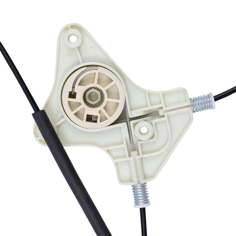 Front Driver Left Power Window Regulator Without Motor Compatible with 2007-2017 Jeep Compass MK