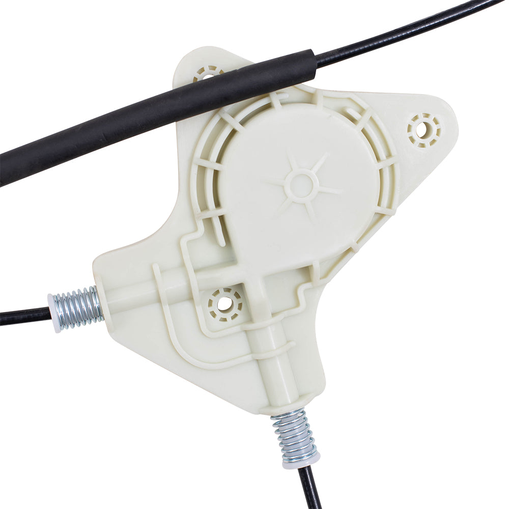 Front Passenger Right Power Window Regulator Without Motor Compatible with 2007-2017 Jeep Compass MK