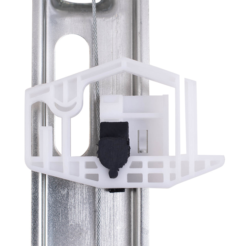 Front Passenger Right Power Window Regulator Without Motor Compatible with 2007-2017 Jeep Compass MK