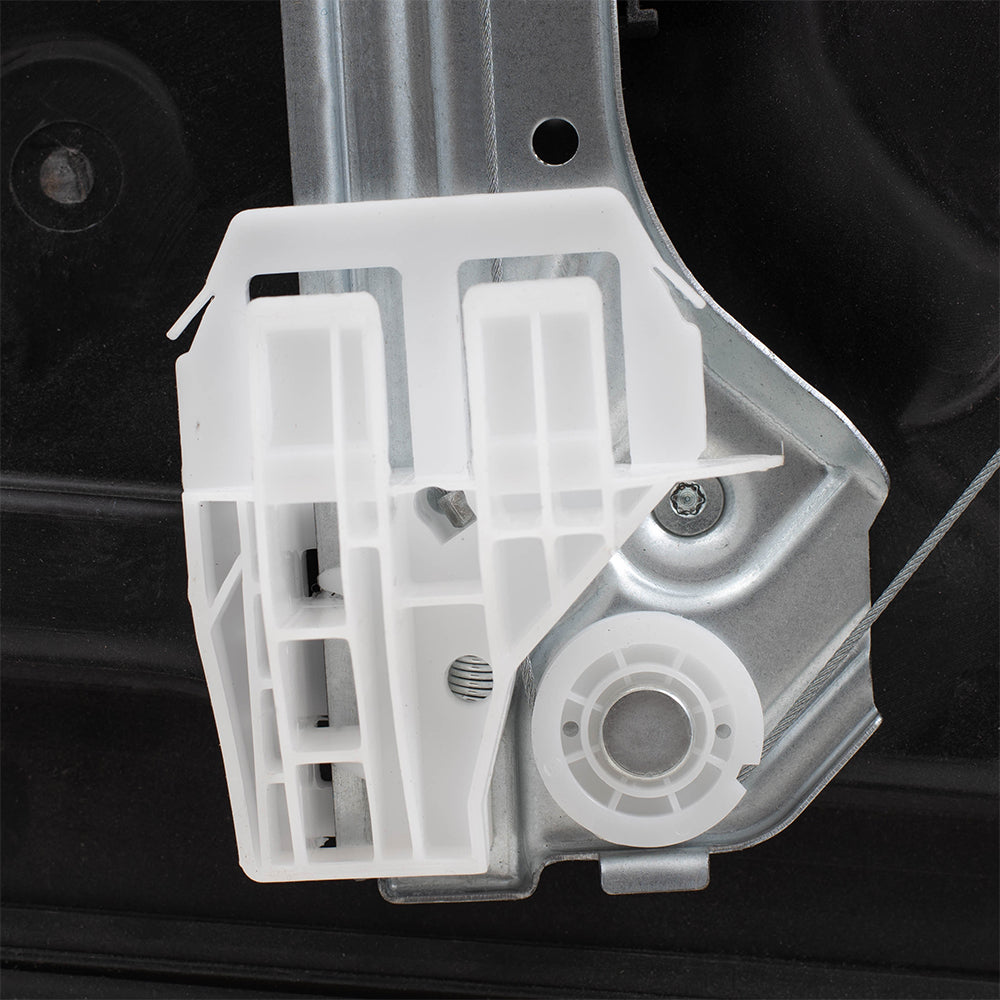 Front Driver and Passenger Side Power Window Regulators Without Motor Compatible with 2009-2012 1500 Crew/Quad Cab & 2010-2012 2500/3500 Crew/Mega Cab with Power Locks ONLY