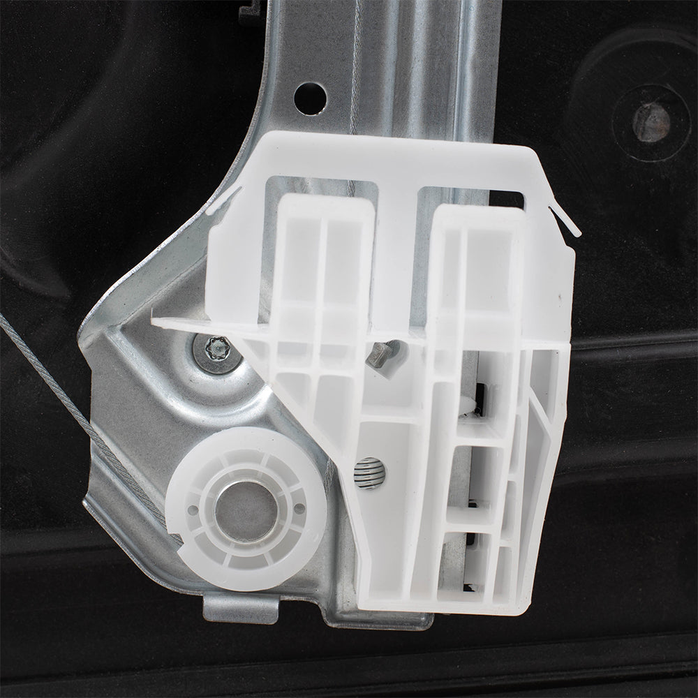 Front Driver Side Power Window Regulator without Motor Compatible with 2009-2012 1500 Crew/Quad Cab & 2010-2012 2500/3500 Crew/Mega Cab with Power Locks ONLY