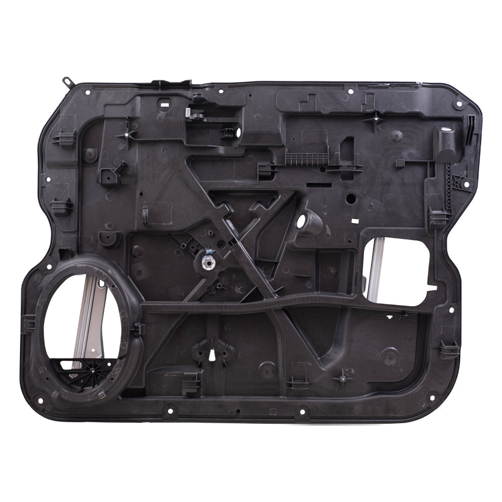 Front Passenger Side Power Window Regulator without Motor Compatible with 2009-2012 1500 Crew/Quad Cab & 2010-2012 2500/3500 Crew/Mega Cab with Power Locks ONLY