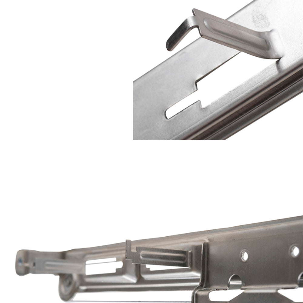 Front and Rear Driver Left Power Window Regulator Without Motor Set Compatible with 2007-2017 Jeep Compass MK