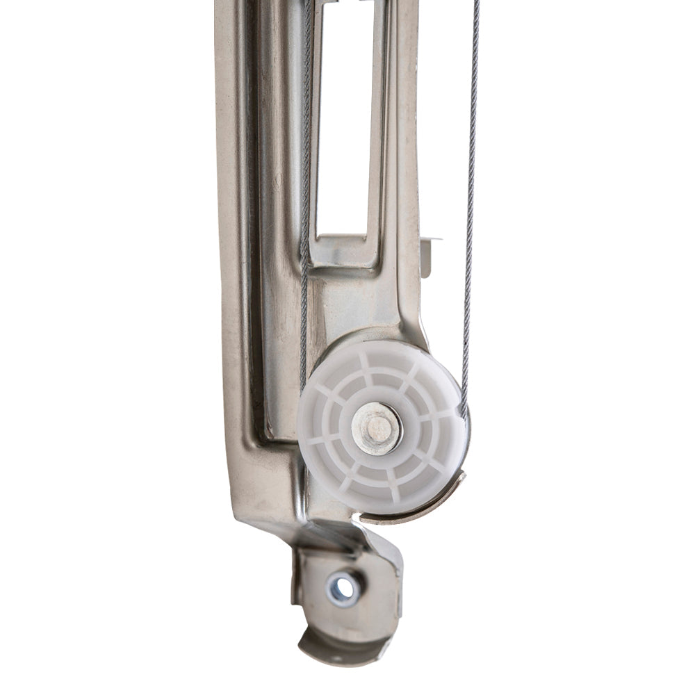 Rear Driver Left Passenger Right Power Window Regulator Without Motor Set Compatible with 2007-2017 Jeep Compass MK