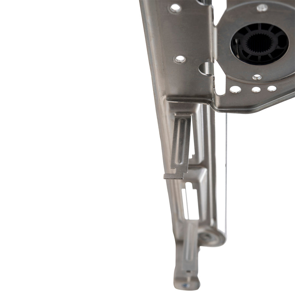 Rear Driver Left Power Window Regulator Without Motor Compatible with 2007-2017 Jeep Compass MK