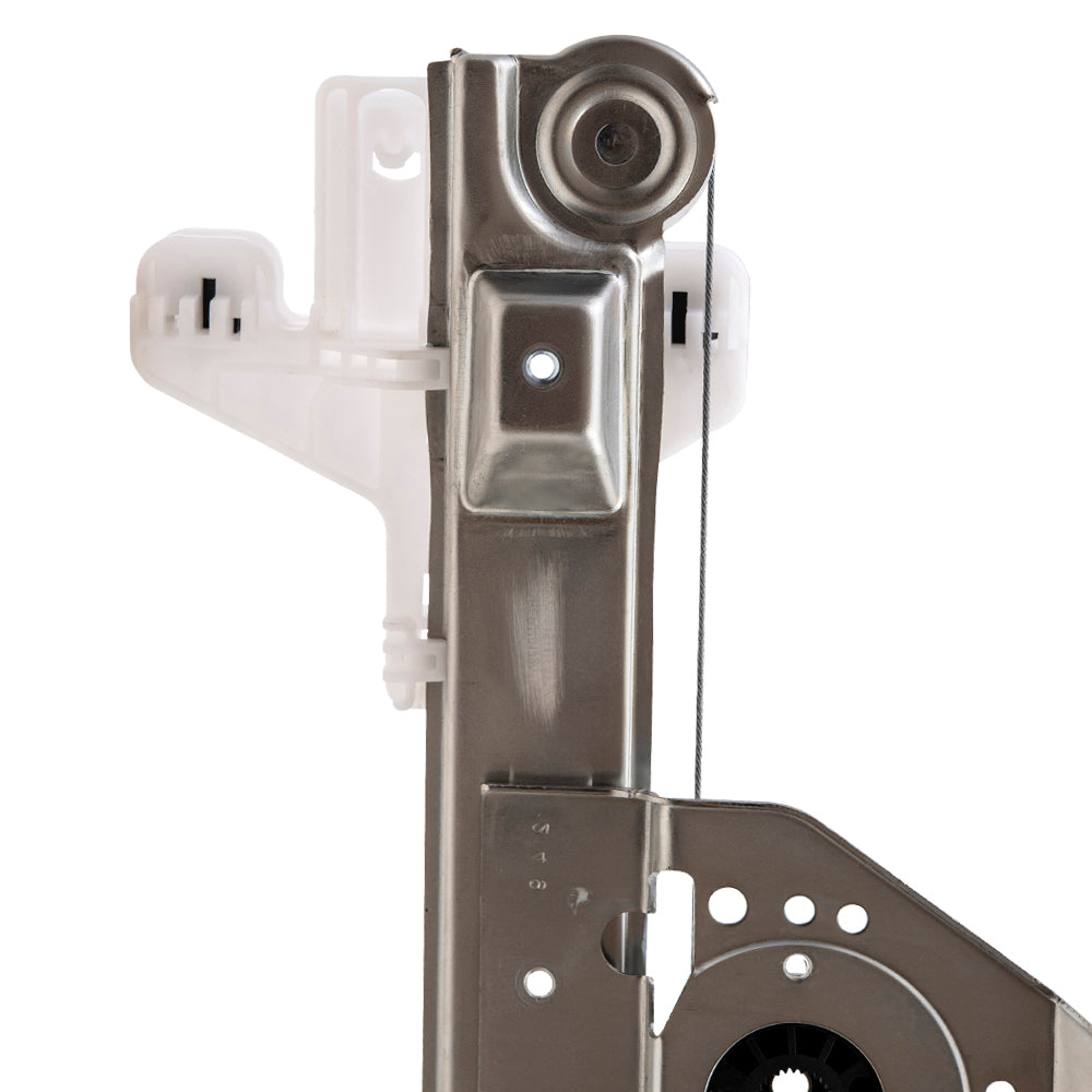 Rear Driver Left Power Window Regulator Without Motor Compatible with 2007-2017 Jeep Compass MK