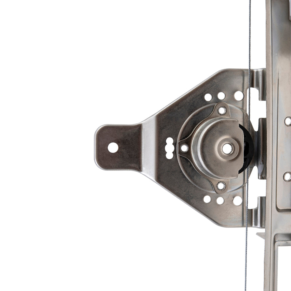 Rear Driver Left Power Window Regulator Without Motor Compatible with 2007-2017 Jeep Compass MK