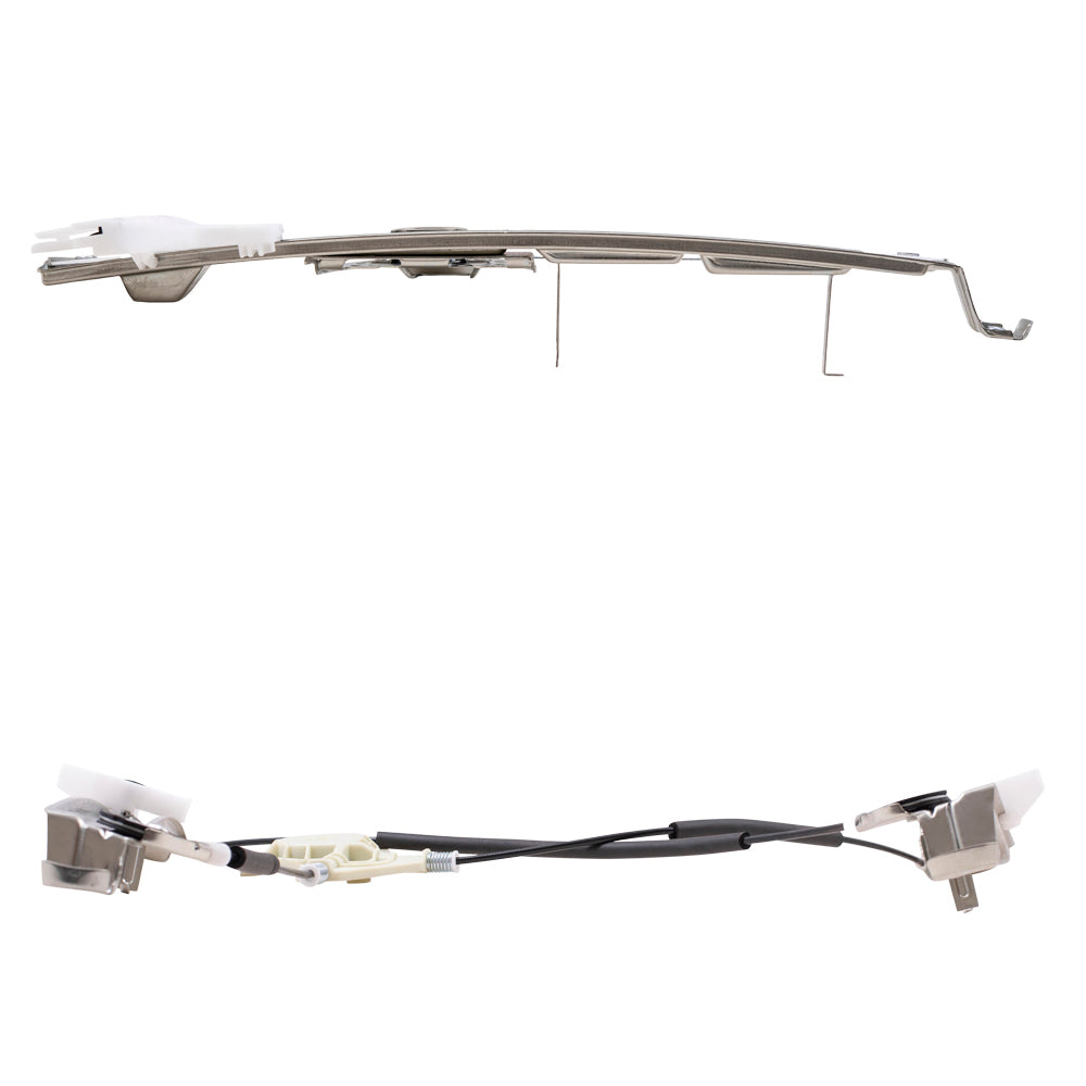 Front and Rear Passenger Right Power Window Regulator Without Motor Set Compatible with 2007-2017 Compass MK