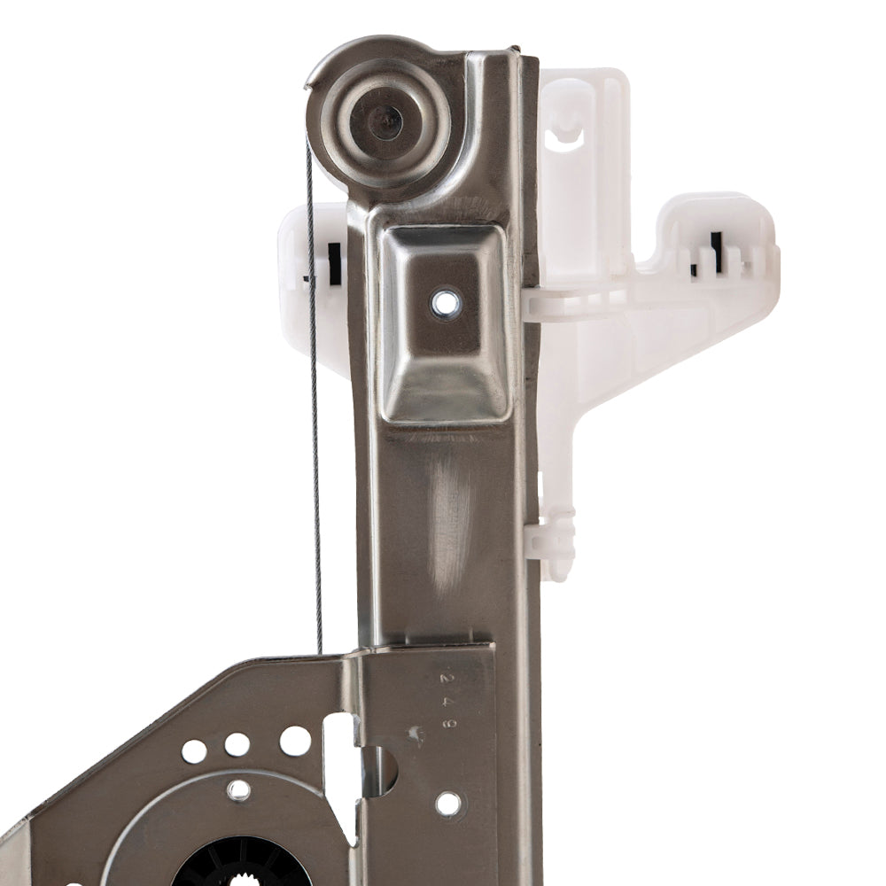 Rear Passenger Right Power Window Regulator Without Motor Compatible with 2007-2017 Compass MK