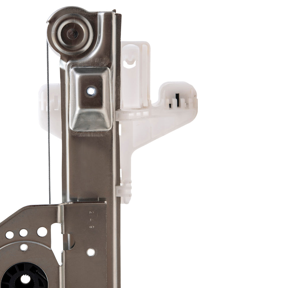 Rear Passenger Right Power Window Regulator Without Motor Compatible with 2007-2017 Jeep Patriot