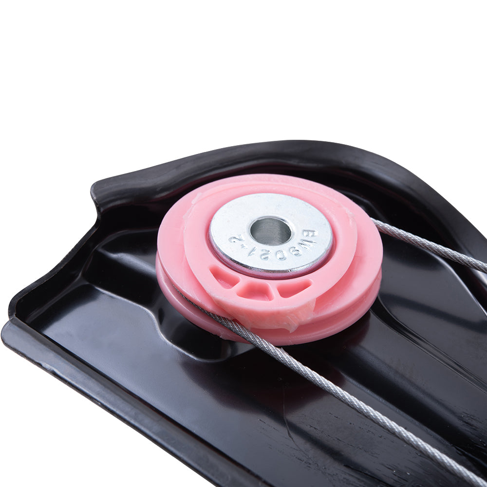 Front Driver and Passenger Side Power Window Regulator Without Motor Set Compatible With 2014-2023 RAM Promaster