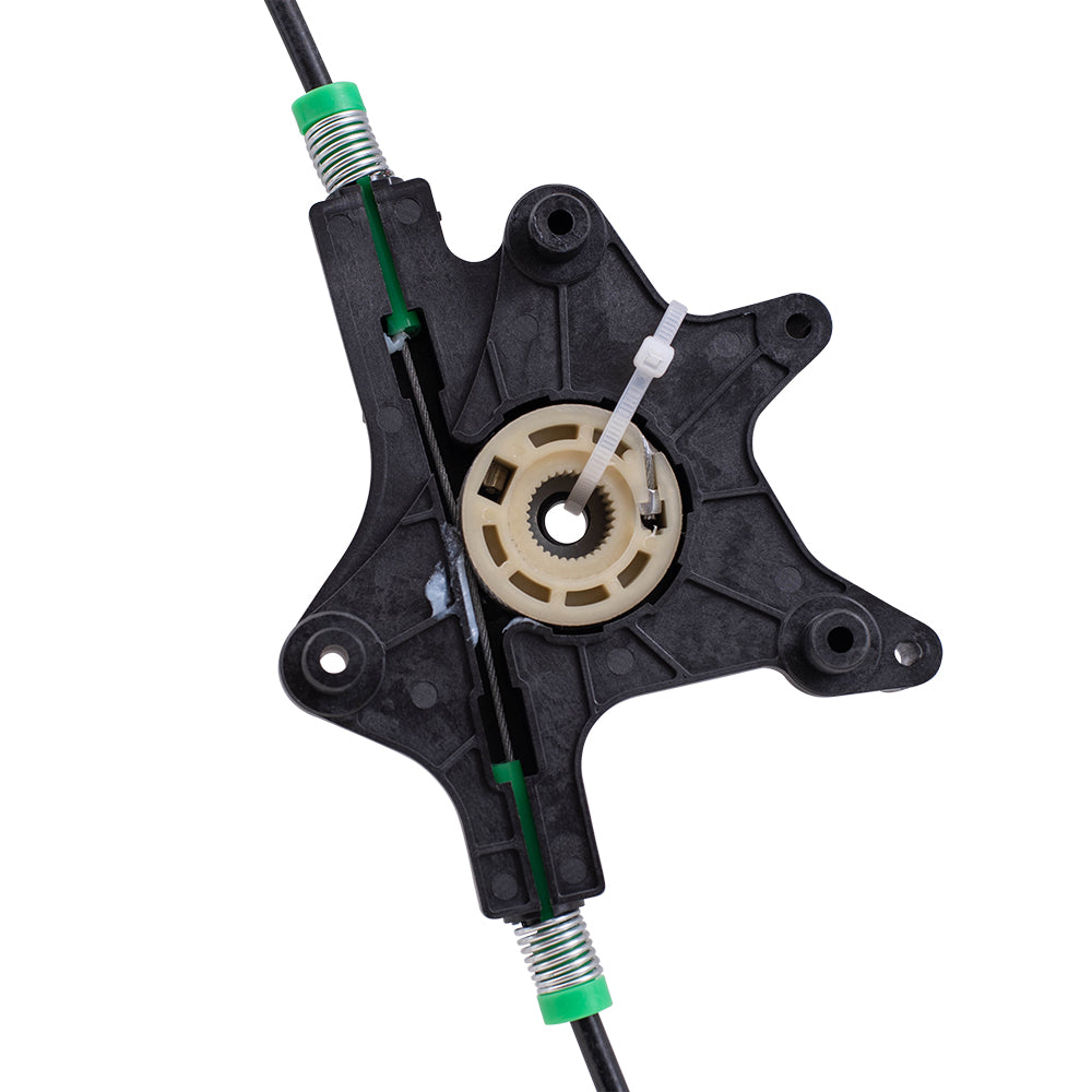 Drivers Front Power Window Regulator Compatible with 08-18 Grand Caravan 08-16 Town & Country 68030655AA