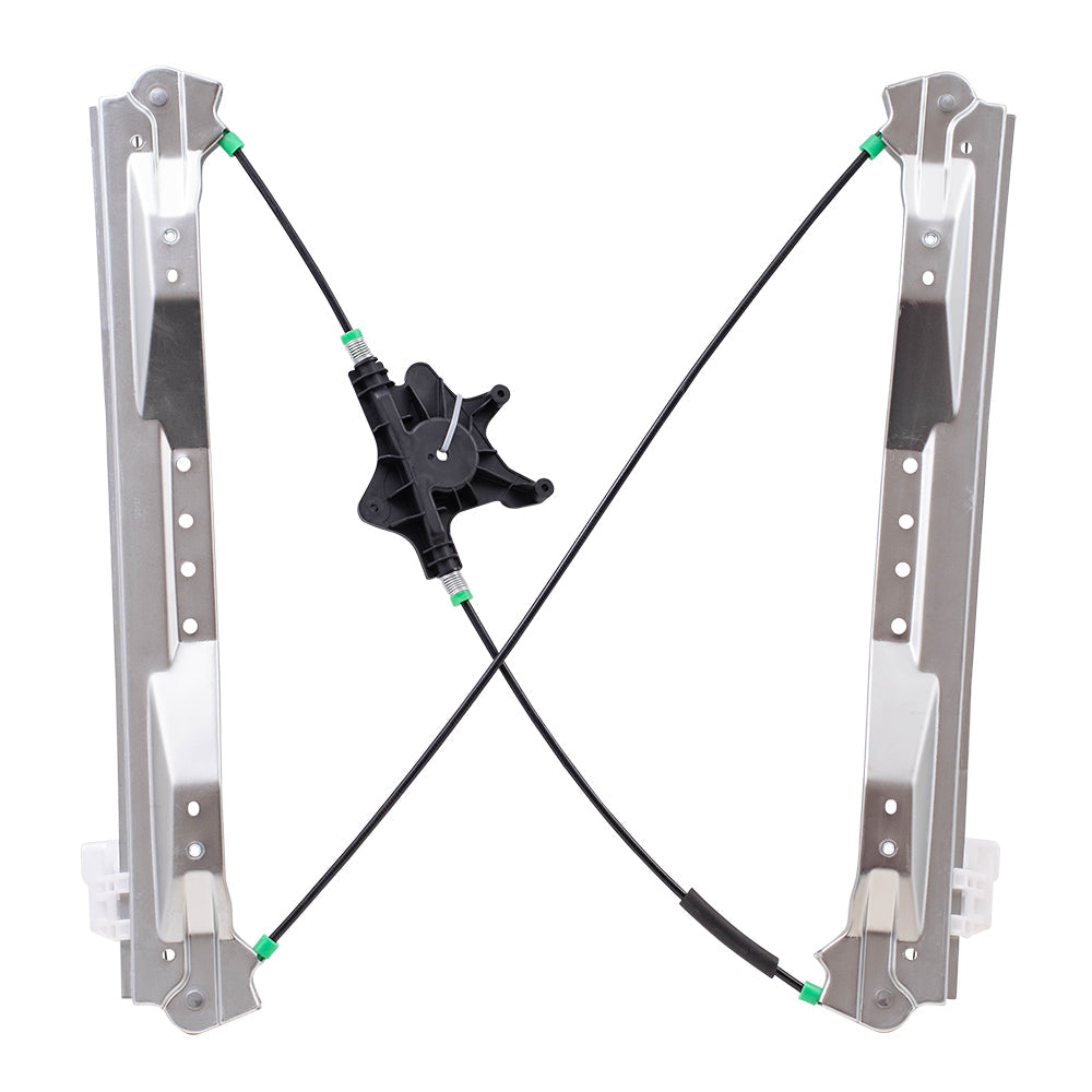 Passengers Front Power Window Lift Regulator Compatible with 2008-2018 Grand Caravan 2008-2016 Town & Country 68030654AA