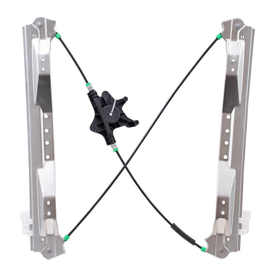 Passengers Front Power Window Lift Regulator Compatible with 2008-2018 Grand Caravan 2008-2016 Town & Country 68030654AA