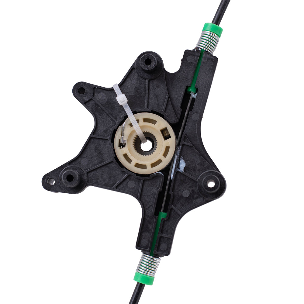 Passengers Front Power Window Lift Regulator Compatible with 2008-2018 Grand Caravan 2008-2016 Town & Country 68030654AA