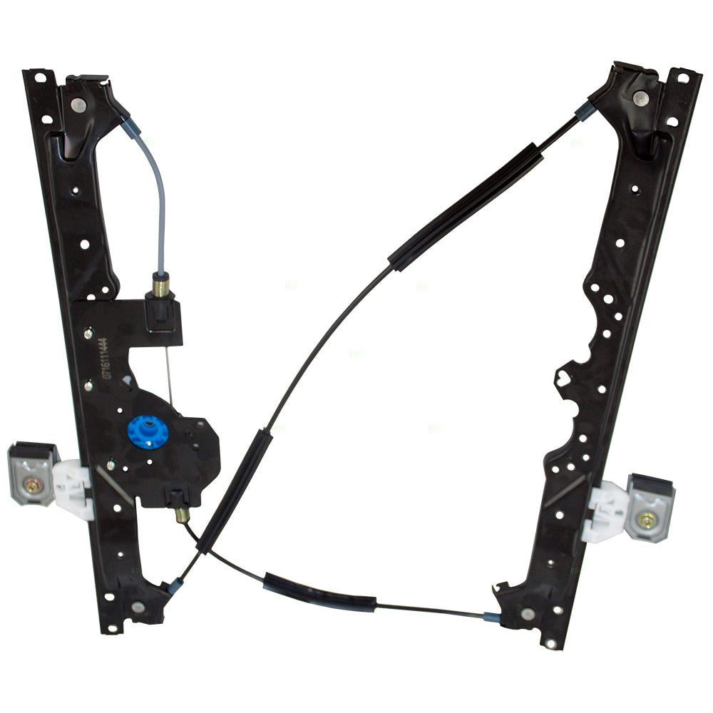 Passenger Front Power Window Lift Regulator Compatible with 2005-2010 Grand Cherokee 68045696AG