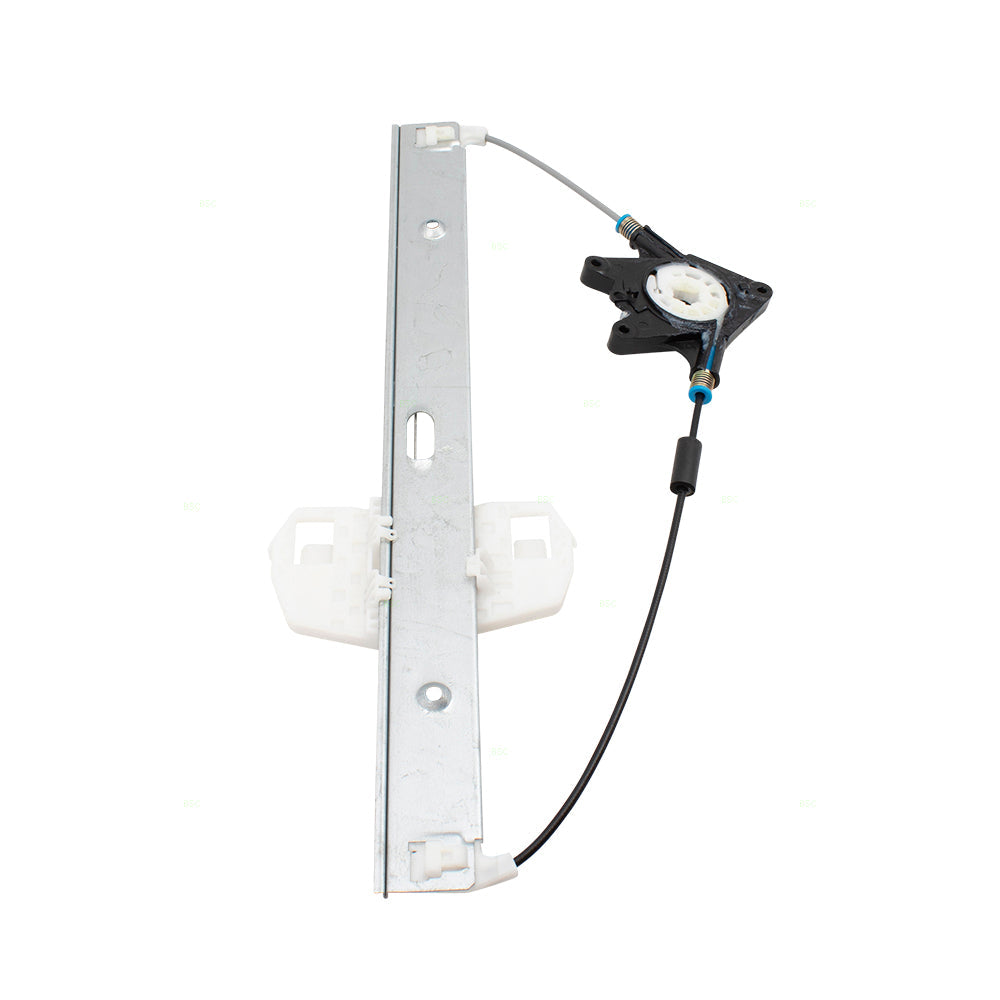 Driver Front Power Window Lift Regulator Compatible with 2007-2017 Wrangler 2018 Wrangler JK & Unlimited 68014949AA