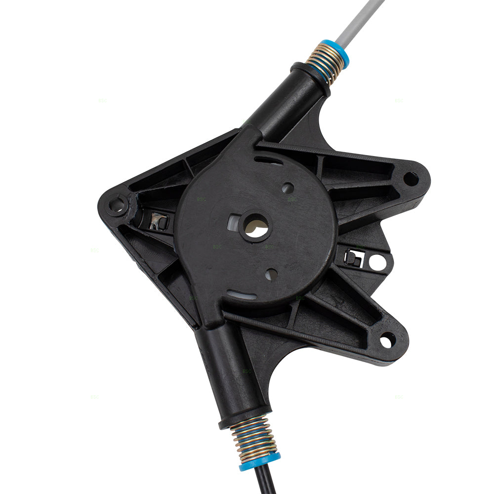 Driver Front Power Window Lift Regulator Compatible with 2007-2017 Wrangler 2018 Wrangler JK & Unlimited 68014949AA