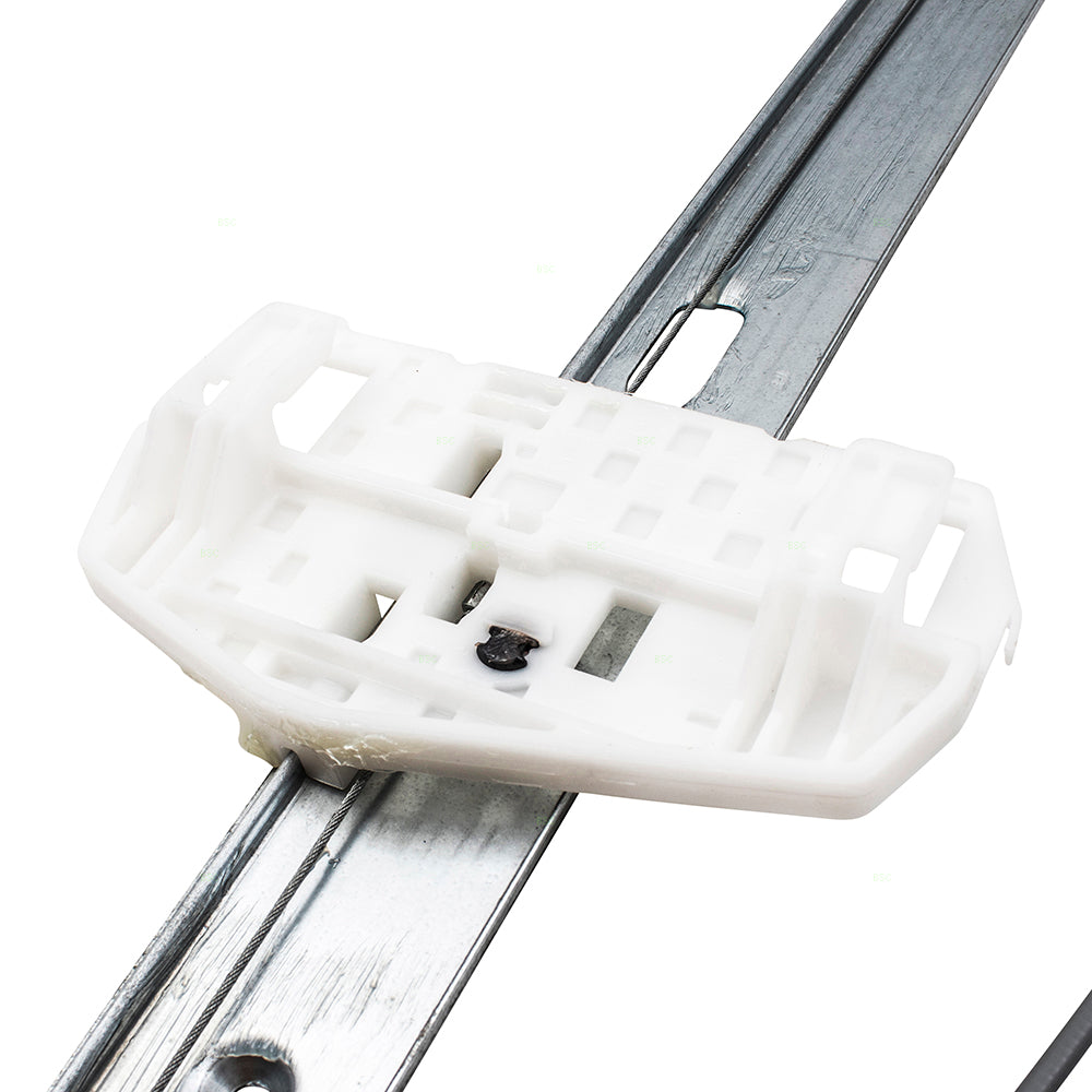 Pair Set Rear Power Window Lift Regulators Compatible with 2007-2017 Wrangler 18 Wrangler JK & Unlimited 68014951AA 68014950AA