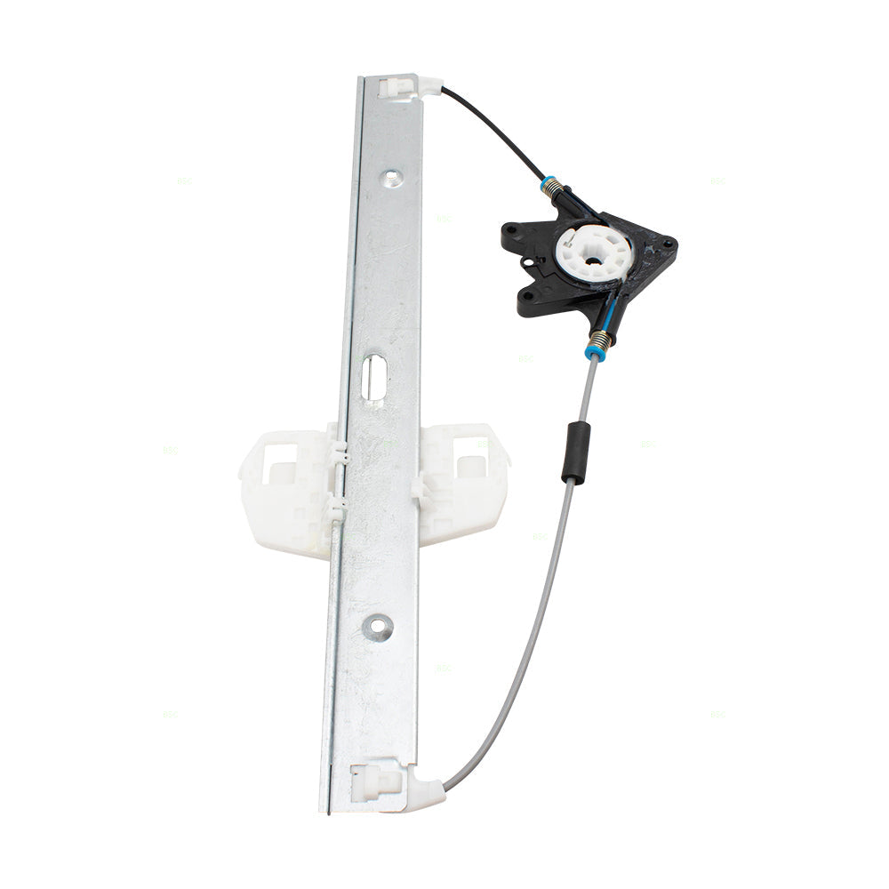 Driver Rear Power Window Lift Regulator Compatible with 2007-2017 Wrangler 2018 Wrangler JK & Unlimited