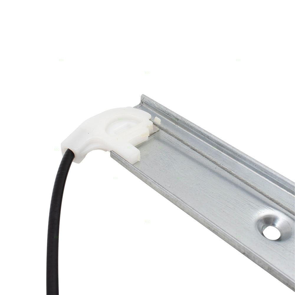 Driver Rear Power Window Lift Regulator Compatible with 2007-2017 Wrangler 2018 Wrangler JK & Unlimited