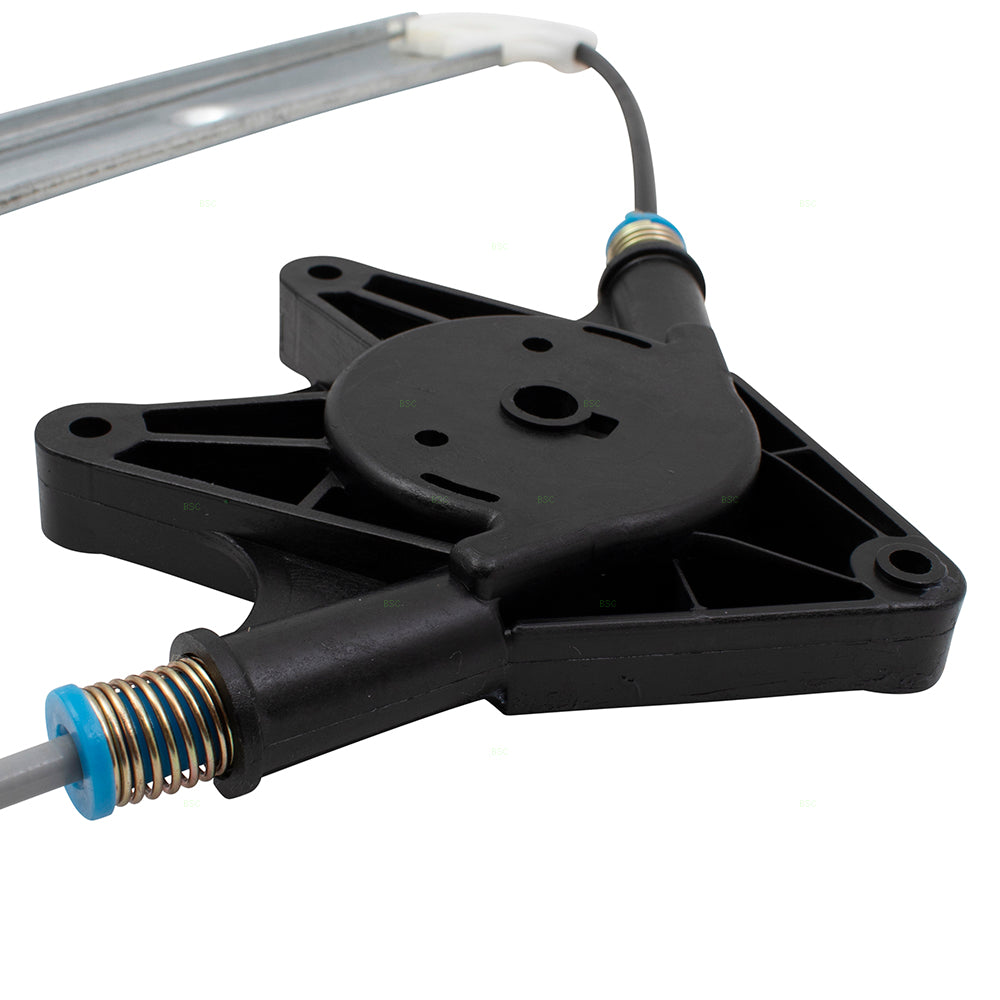 Passenger Rear Power Window Lift Regulator Compatible with 2007-2017 Wrangler 2018 Wrangler JK & Unlimited