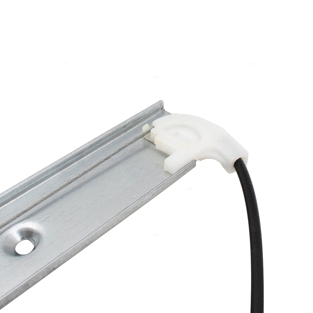 Passenger Rear Power Window Lift Regulator Compatible with 2007-2017 Wrangler 2018 Wrangler JK & Unlimited