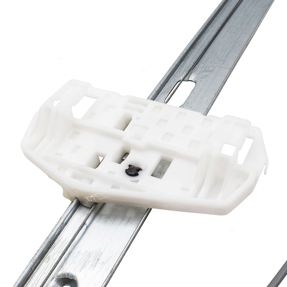 Passenger Rear Power Window Lift Regulator Compatible with 2007-2017 Wrangler 2018 Wrangler JK & Unlimited