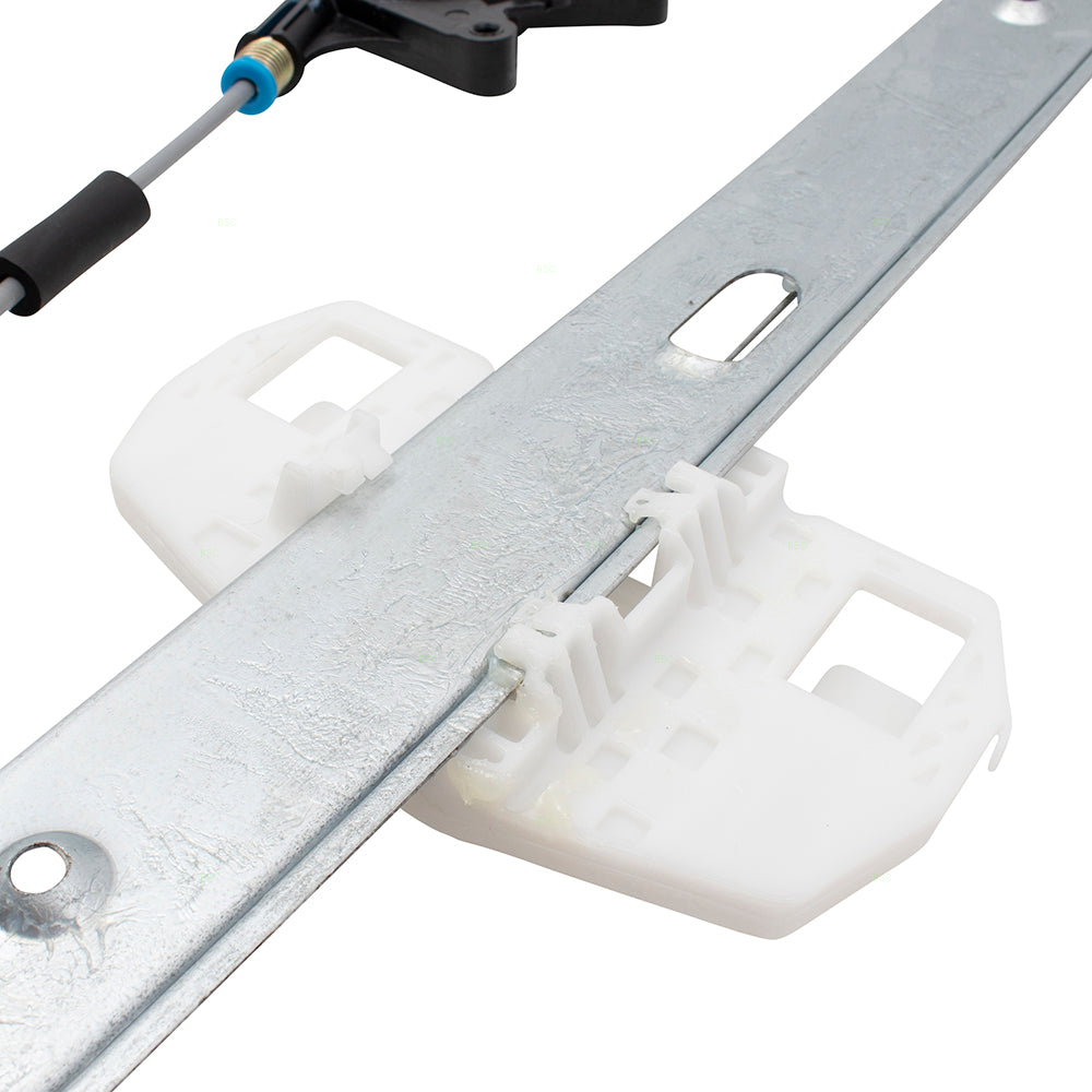 Passenger Rear Power Window Lift Regulator Compatible with 2007-2017 Wrangler 2018 Wrangler JK & Unlimited