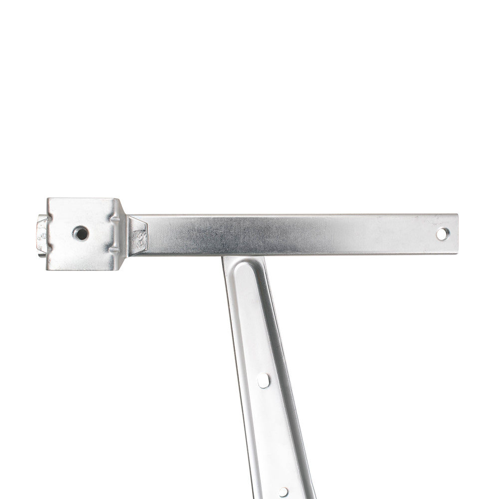 Pair Set Front Manual Window Lift Regulators Compatible with Dakota Pickup Truck 55075799 55075798