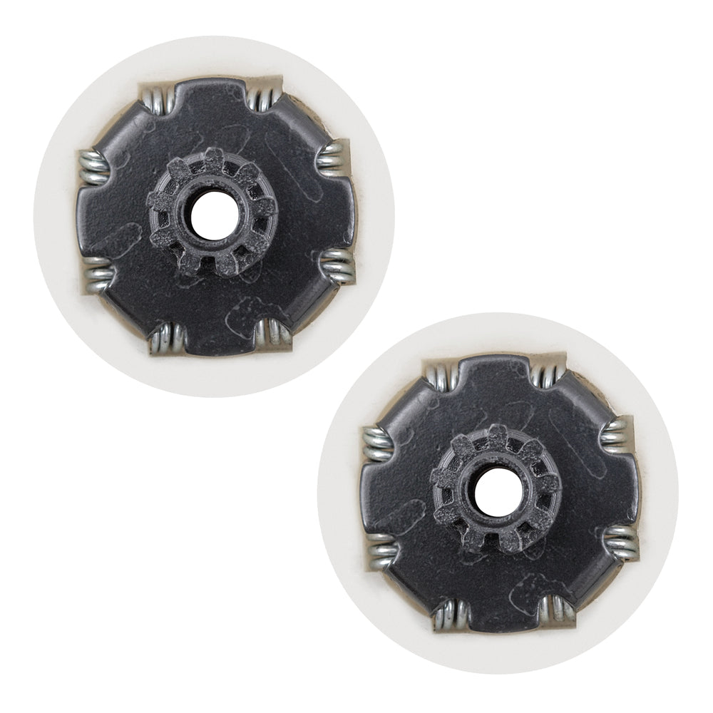 Pair Set of Power Window Lift Motor Gears 9 Tooth Compatible with 1972-1998 1500 2500 3500 Pickup Truck