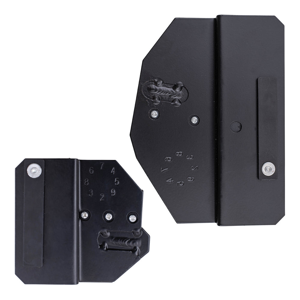 4 Pc Set Power Window Regulator Bracket Kits Compatible with 06-07 Liberty