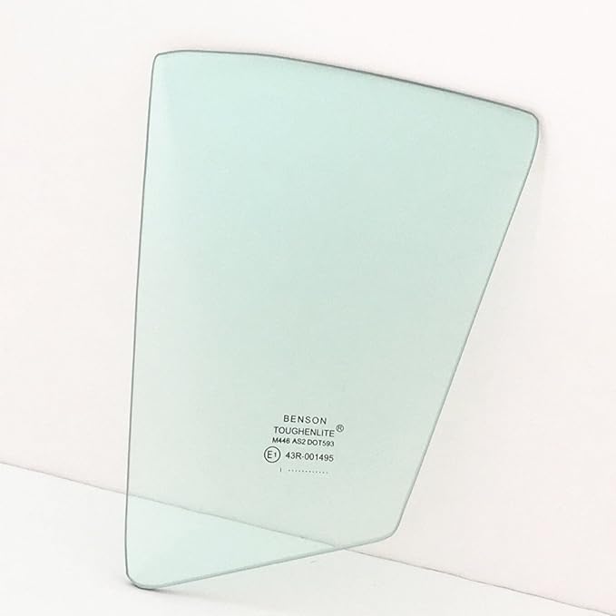 Driver Left Side Rear Vent Window Vent Glass Compatible with Mazda 3 4 Door Sedan 2010-2013 Vehicle Models