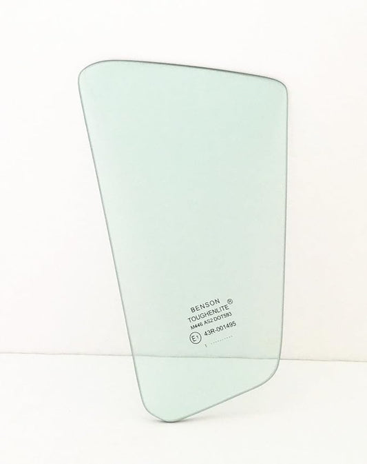 Driver Left Side Rear Vent Window Vent Glass Compatible with Mazda 3 4 Door Sedan 2004-2009 Models