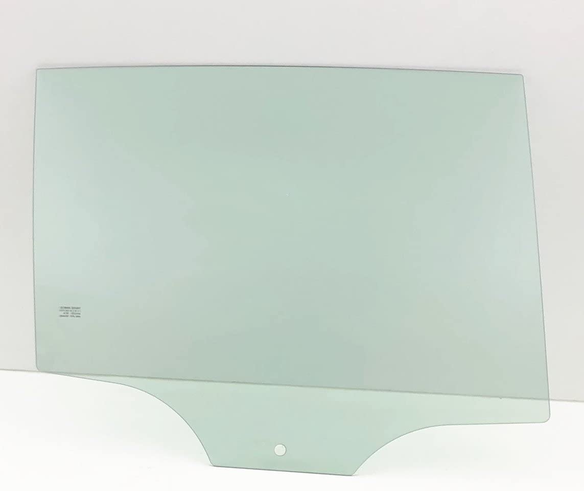 Passenger Right Side Rear Door Window Door Glass Compatible with Volkswagen Golf / Golf GTI / e-Golf 4 Door Hatchback 2015-2021 Models