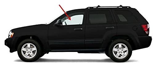 Laminated Driver Left Side Front Door Window Door Glass Compatible with Jeep Grand Cherokee 2005-2010 Models