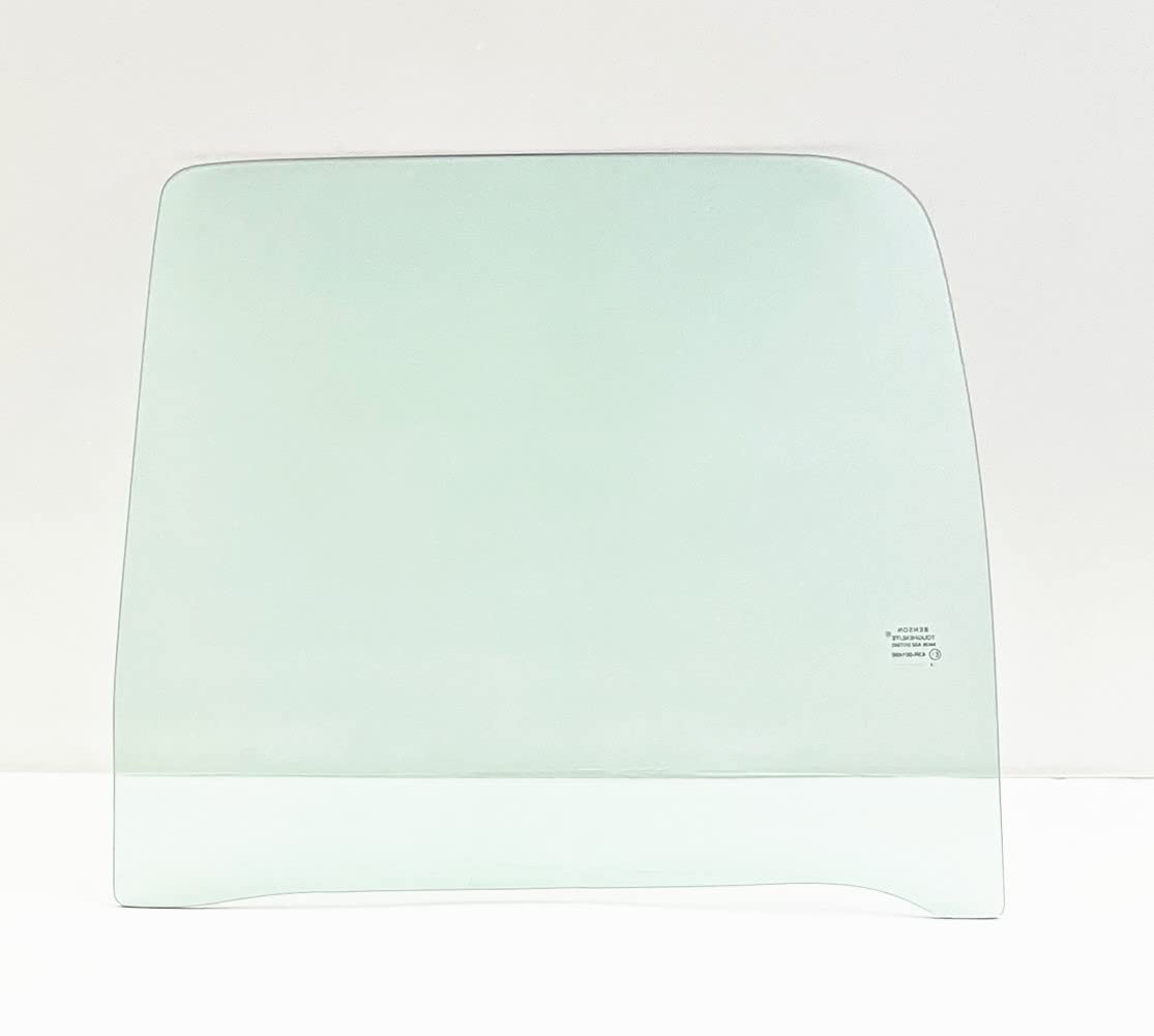 Driver Left Side Rear Door Window Door Glass Compatible with Dodge Ram Dakota / Mitsubishi Raider 4 Door Crew Cab Pickups 2005-2011 Models