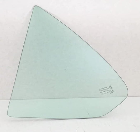 Driver Left Side Rear Vent Glass Compatible with Nissan Sentra 4 Door Sedan 2000-2006 Models