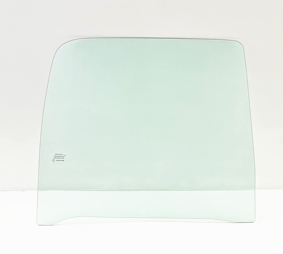 Passenger Right Side Rear Door Window Door Glass Compatible with Dodge Ram Dakota / Mitsubishi Raider 4 Door Crew Cab Pickups 2005-2011 Models