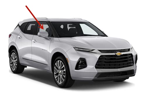 Passenger Right Side Front Door Window Door Glass Compatible with Chevrolet Blazer 2019-2025 Models (Not For Blazer EV)