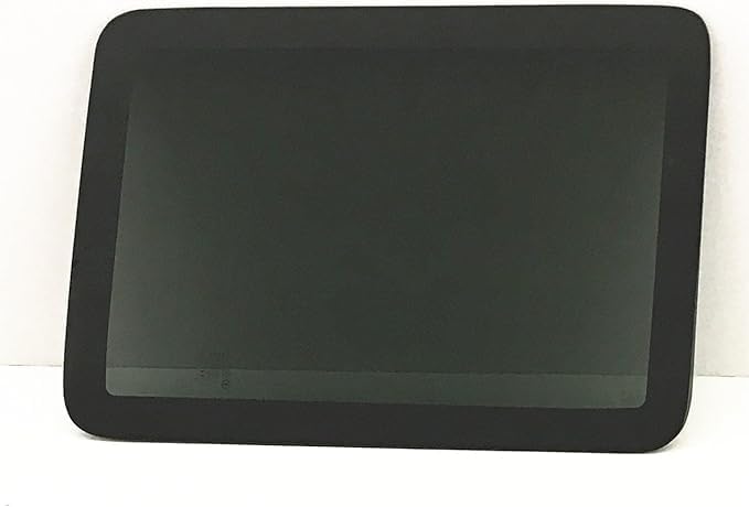 Passenger Right Side Rear Quarter Window Quarter Glass Compatible with Jeep Wrangler 4 Door Utility 2007-2010 Vehicle Models