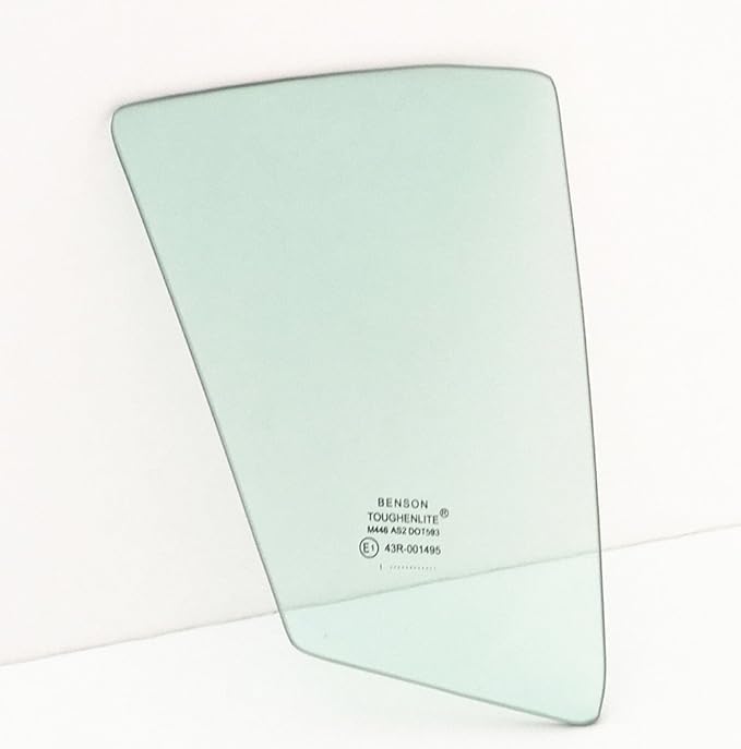 Passenger Right Side Rear Vent Vent Glass Compatible with Mazda 3 4 Door Sedan 2010-2013 Models